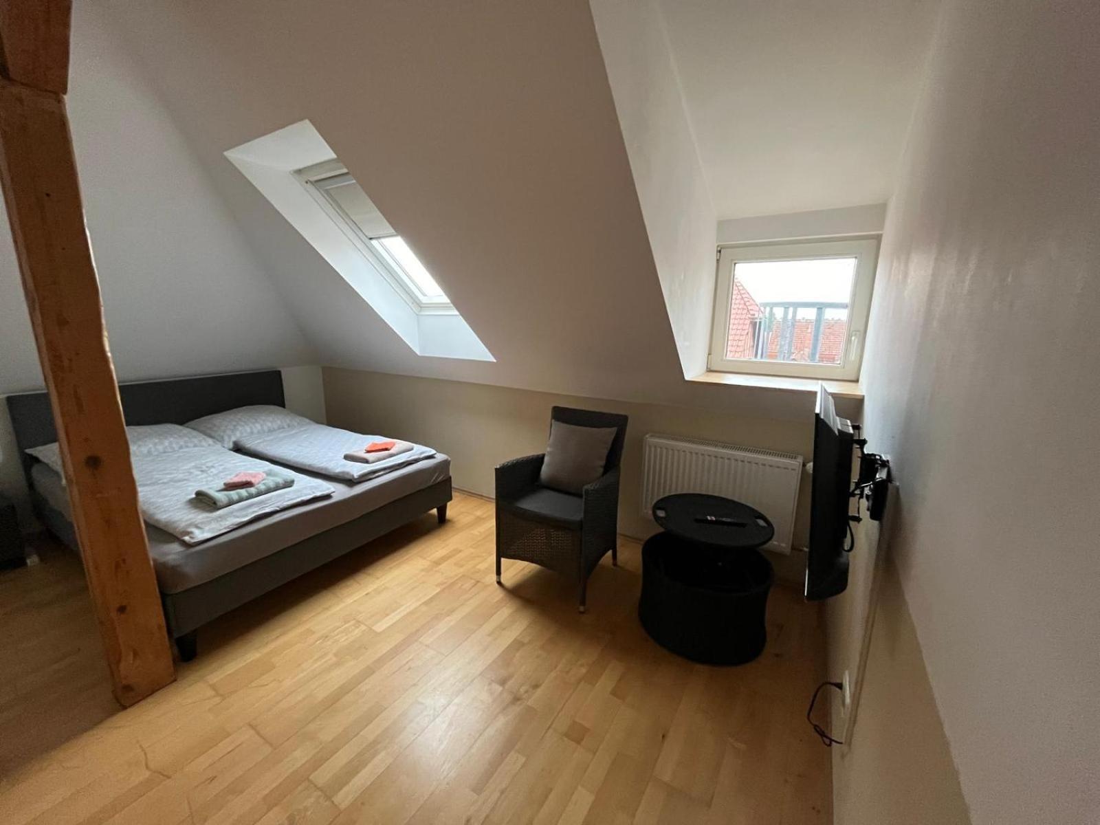 Doppelzimmer, Tv- Bad, Kuehlschrank- Parkplatz-17 Meine Eksteriør billede